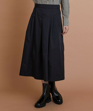 【L'EQUIPE】シャイニータフタスカート 詳細画像 ブラック 1