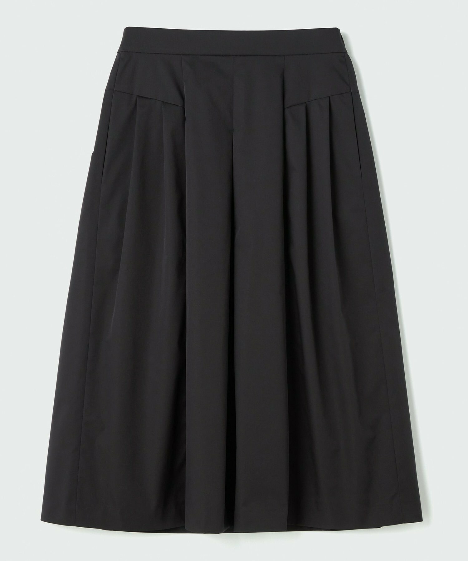 【L'EQUIPE】シャイニータフタスカート 詳細画像 ブラック 18