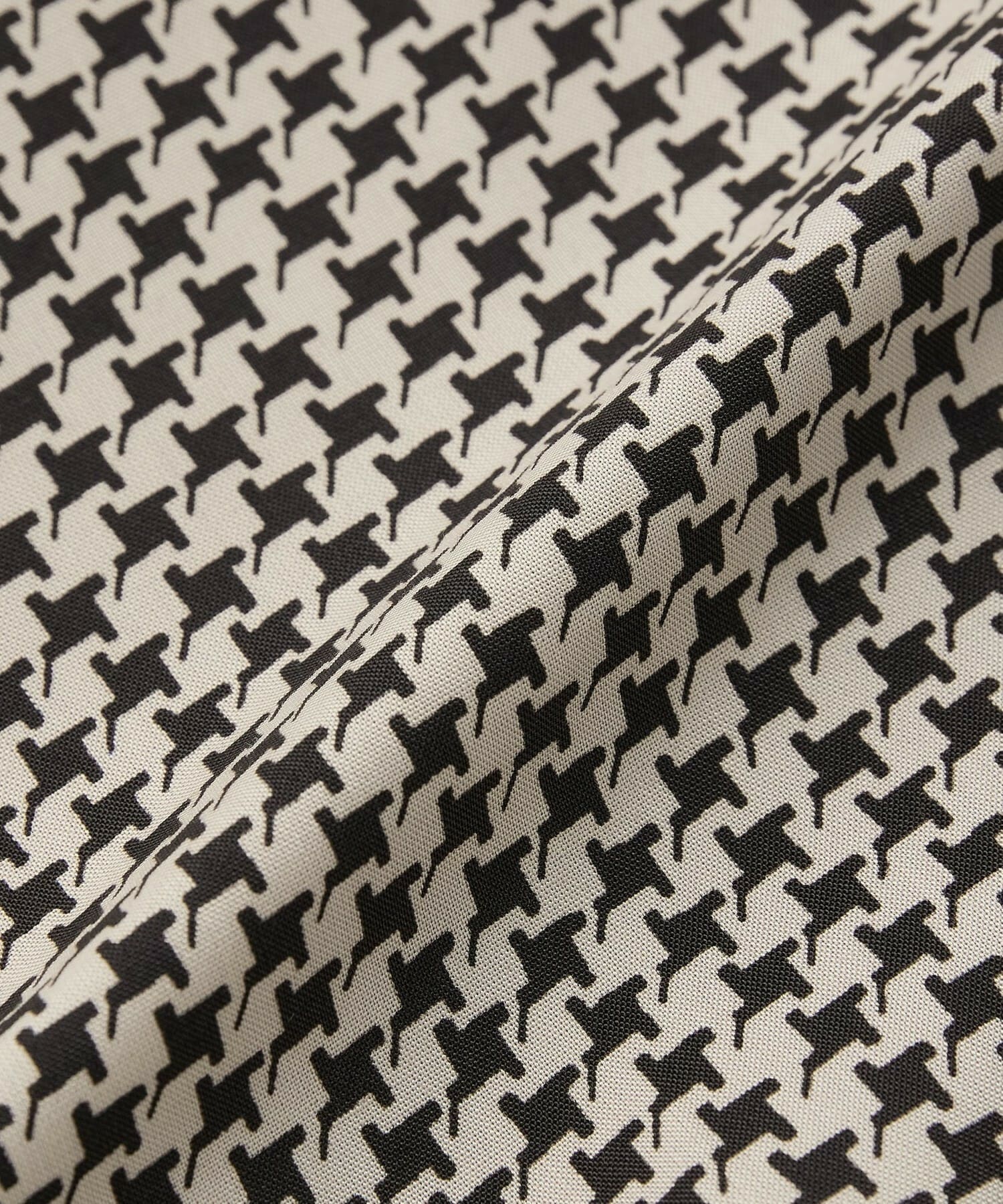 【L'EQUIPE】ハウンドトゥースプリントスカート 詳細画像 ブラック系その他 19