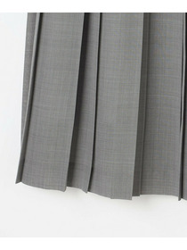 【L'EQUIPE】シアートロピカルプリーツスカート 詳細画像 ブラック 19