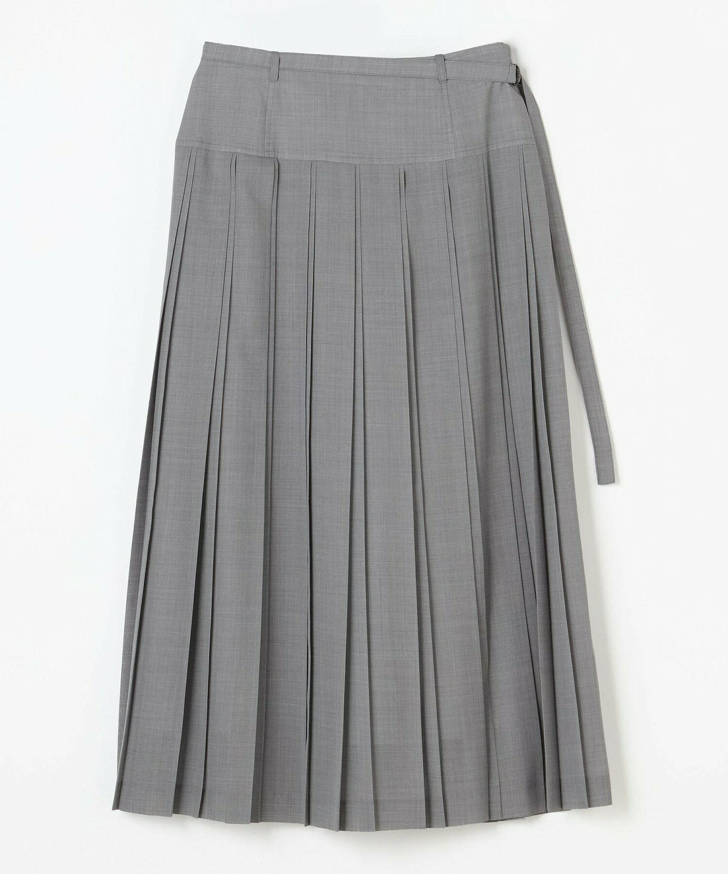 【L'EQUIPE】シアートロピカルプリーツスカート 詳細画像 ブラック 15