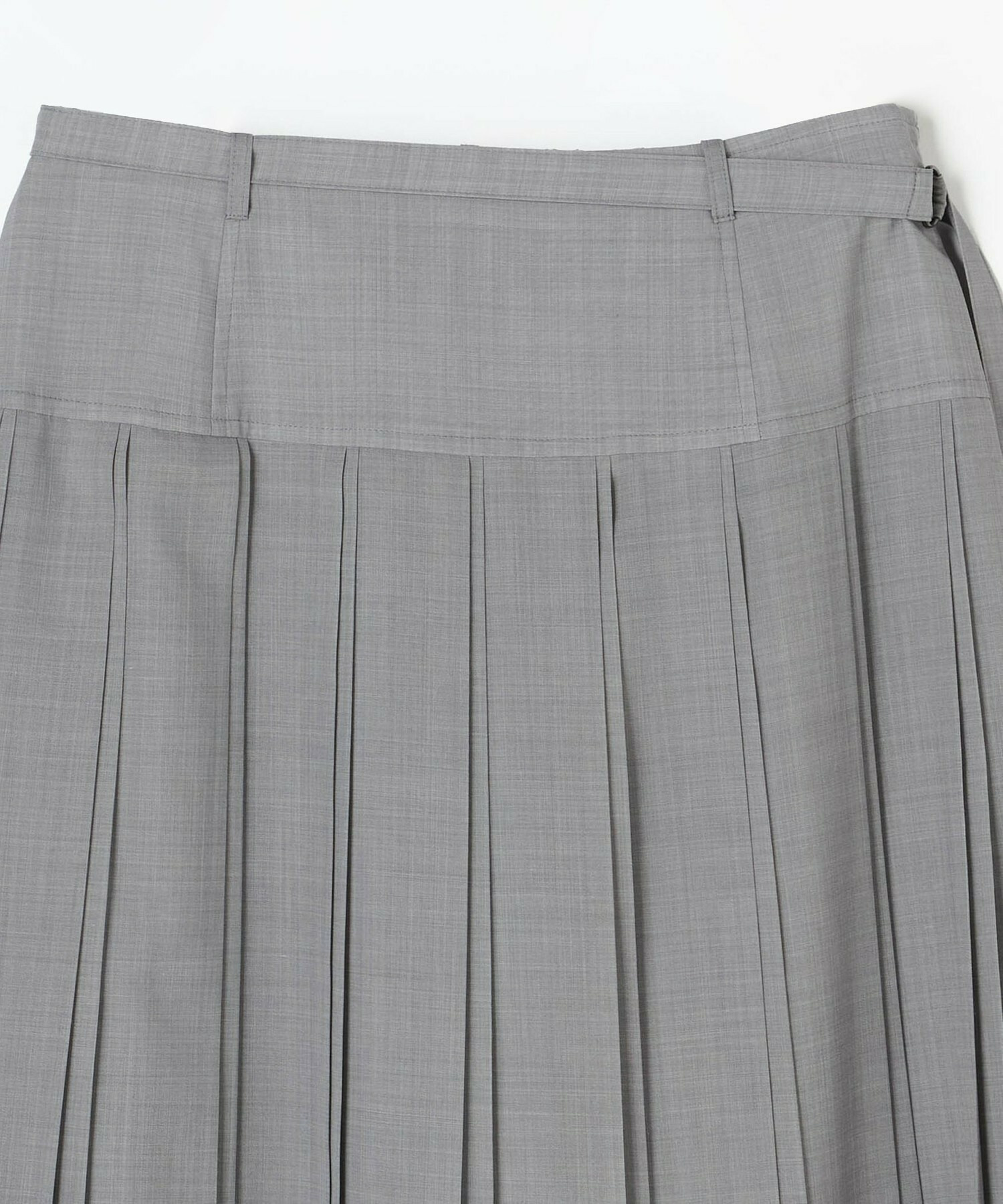 【L'EQUIPE】シアートロピカルプリーツスカート 詳細画像 ブラック 17