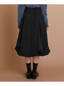 【L'EQUIPE】［eclat 2025年11月号掲載商品］ソフトメモリータフタバルーンスカート 詳細画像 ブラック 19