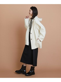 【L'EQUIPE】2wayストレッチクロススカート 詳細画像 ブラック 10