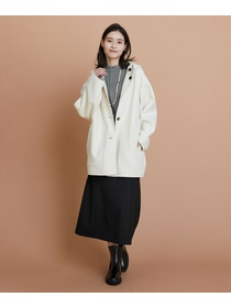 【L'EQUIPE】2wayストレッチクロススカート 詳細画像 ブラック 9