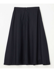 【L'EQUIPE】ウールサキソニーフレアスカート 詳細画像 ネイビー 1