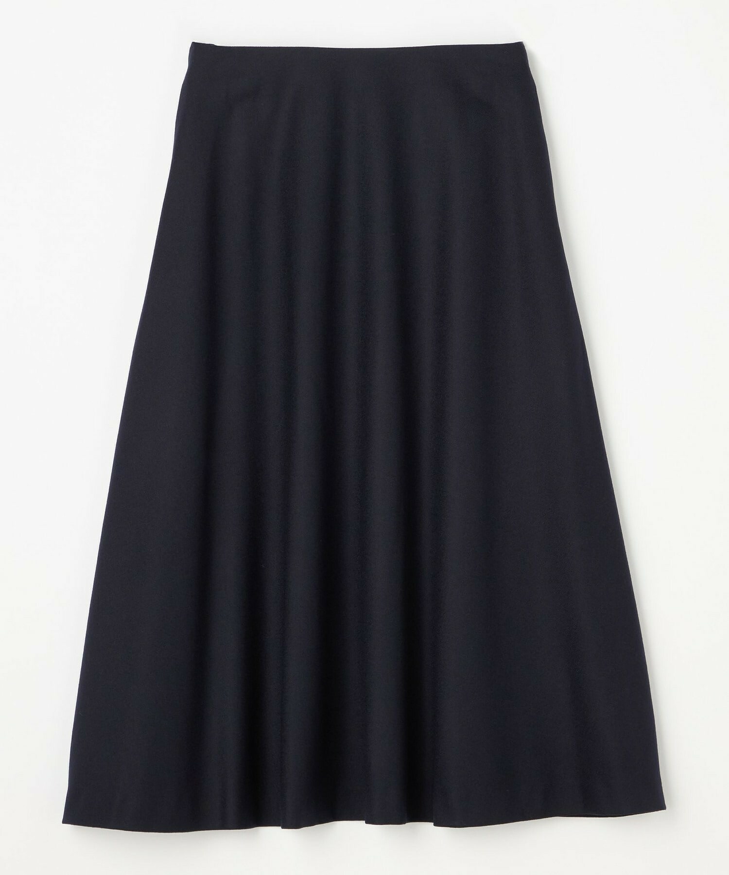 【L'EQUIPE】ウールサキソニーフレアスカート 詳細画像 ネイビー 1