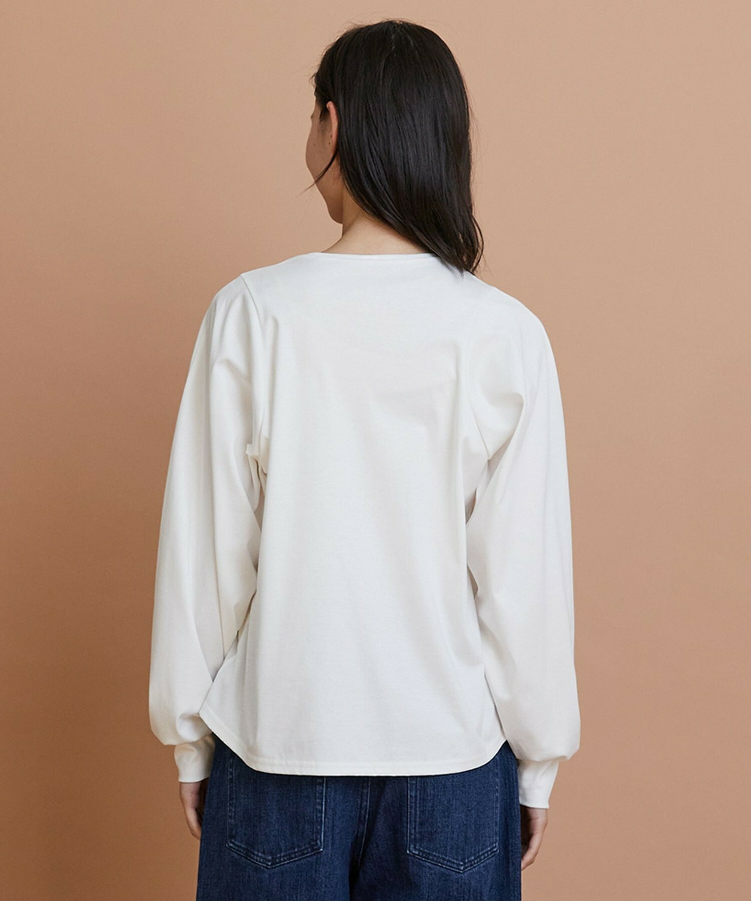 【GREEN】スムースジャージトップス 詳細画像 ブラウン 10