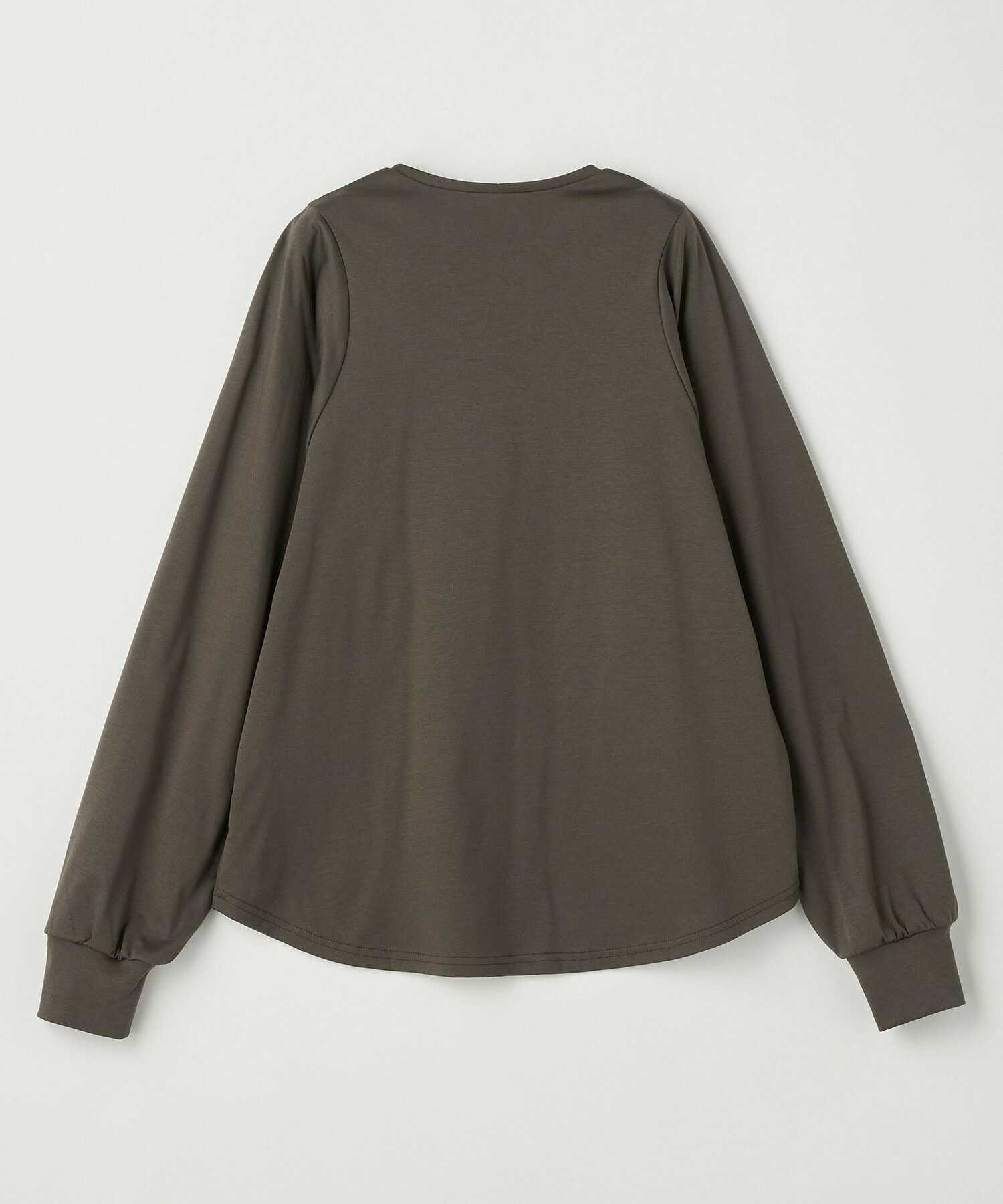 【GREEN】スムースジャージトップス 詳細画像 ブラウン 14