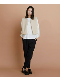 【GREEN】ストレッチポンチジョガーパンツ 詳細画像 ブラック 10