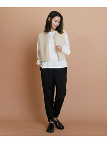 【GREEN】ストレッチポンチジョガーパンツ 詳細画像 ブラック 12