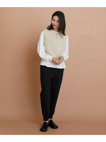 【GREEN】ストレッチポンチジョガーパンツ 詳細画像 ブラック 8