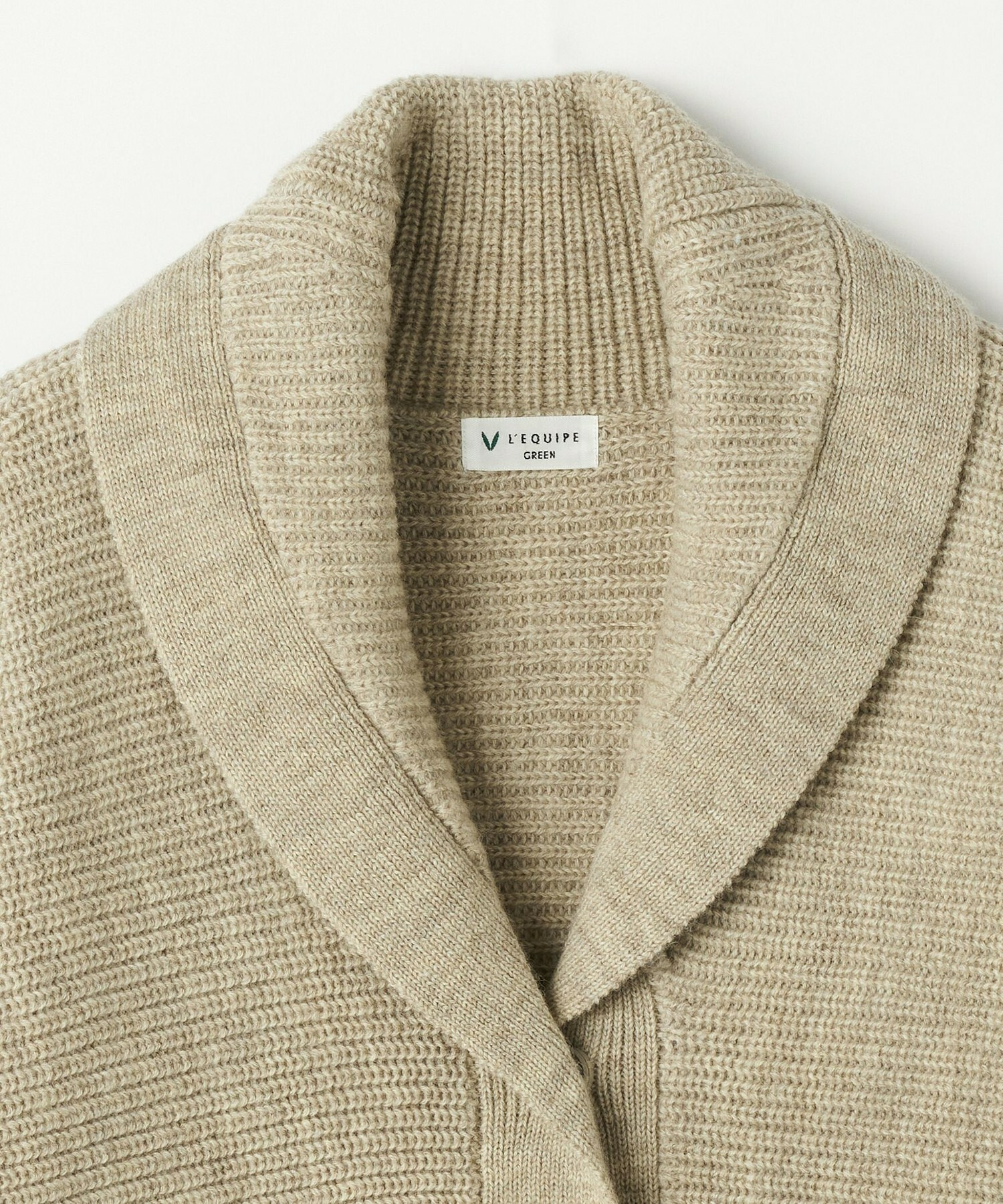 【GREEN】ナチュラルカラーウールハーフジャケット 詳細画像 ブラウン 17