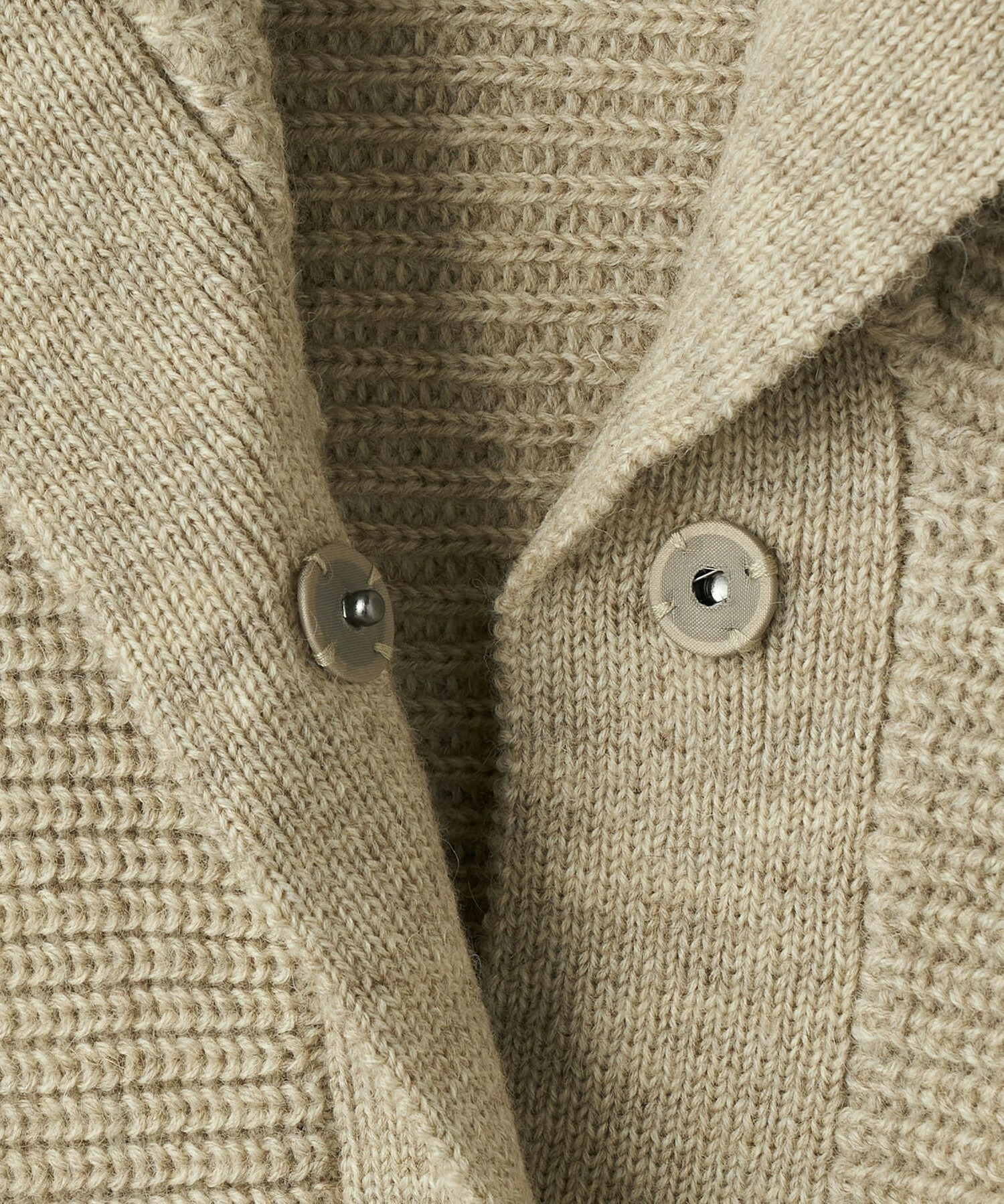 【GREEN】ナチュラルカラーウールハーフジャケット 詳細画像 ブラウン 20