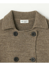 【GREEN】ナチュラルカラーウールニットPコート 詳細画像 ブラウン 18