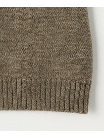 【GREEN】ナチュラルカラーウールニットPコート 詳細画像 ブラウン 20