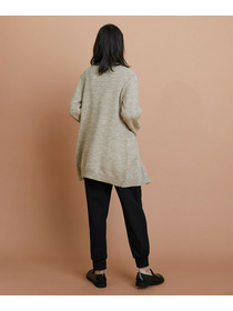 【GREEN】ナチュラルカラーウールニットPコート 詳細画像 ブラウン 3