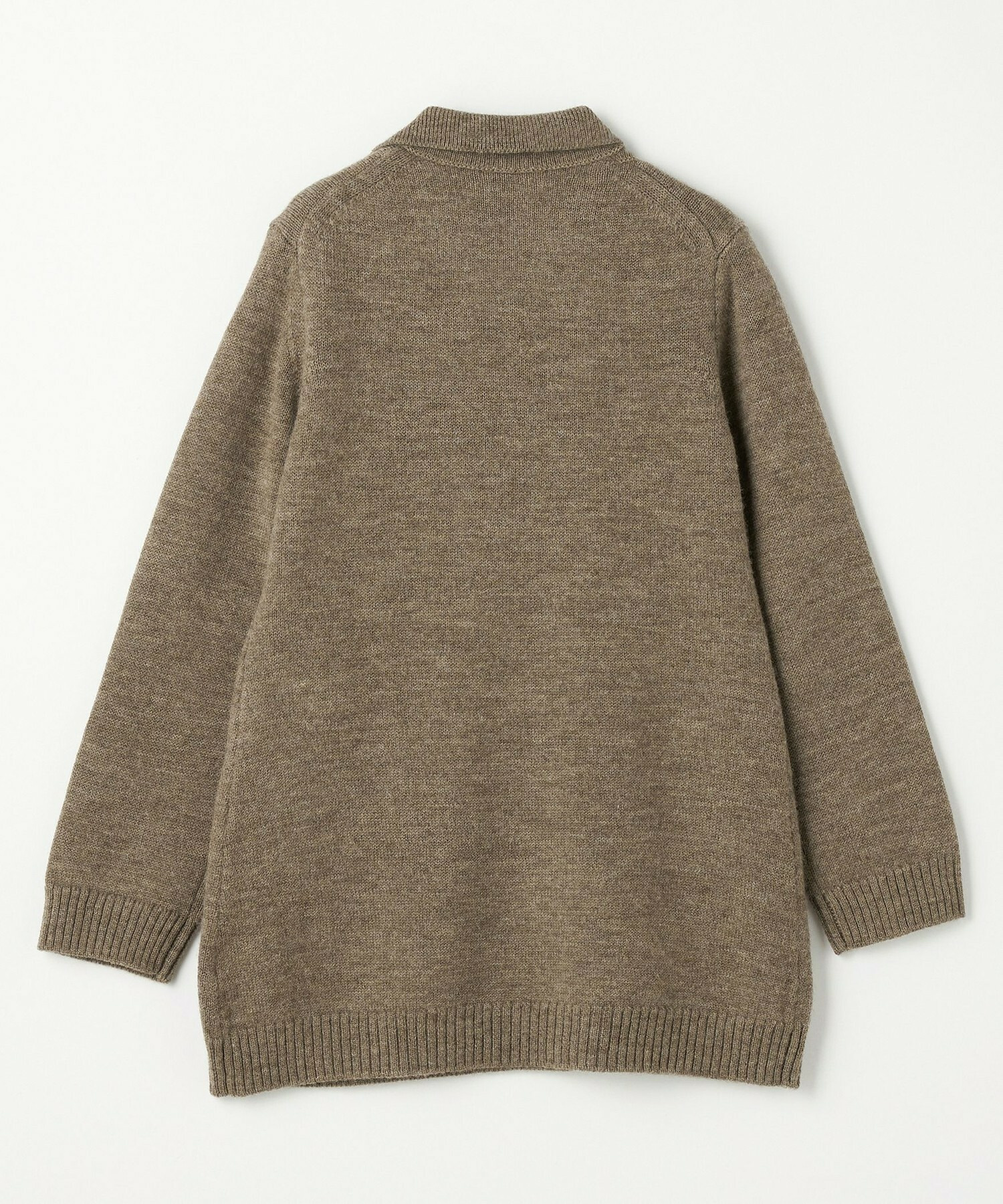 【GREEN】ナチュラルカラーウールニットPコート 詳細画像 ブラウン 17