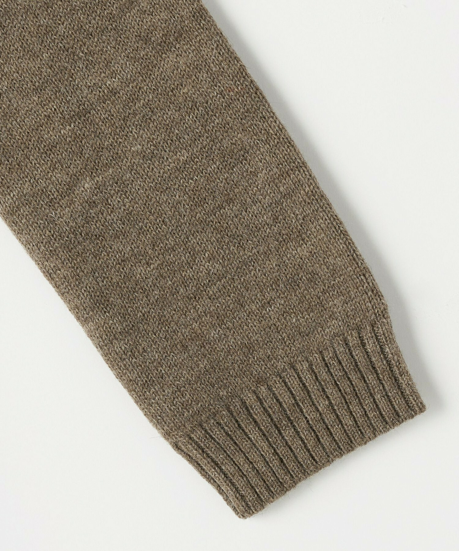 【GREEN】ナチュラルカラーウールニットPコート 詳細画像 ブラウン 19