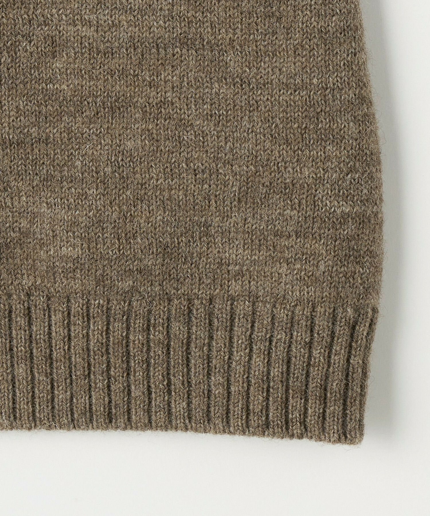 【GREEN】ナチュラルカラーウールニットPコート 詳細画像 ブラウン 20