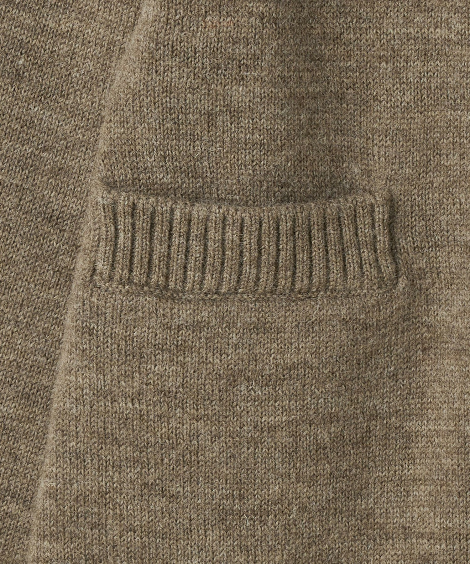 【GREEN】ナチュラルカラーウールニットPコート 詳細画像 ブラウン 21