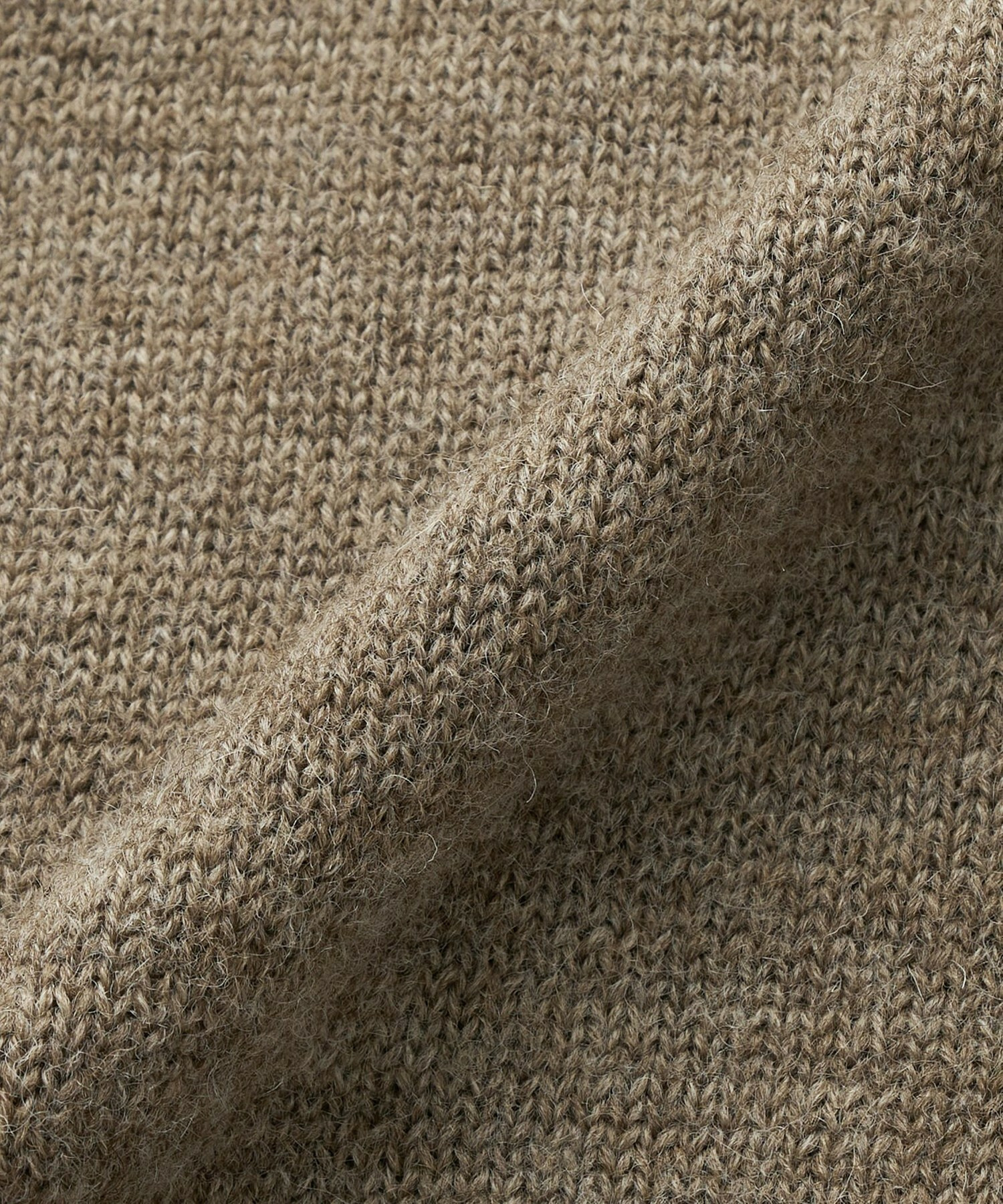 【GREEN】ナチュラルカラーウールニットPコート 詳細画像 ブラウン 22