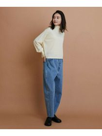 【GREEN】ウール梳毛ハイネックニット 詳細画像 ブラウン 6