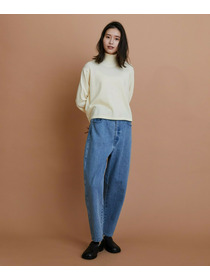 【GREEN】ウール梳毛ハイネックニット 詳細画像 ブラウン 7