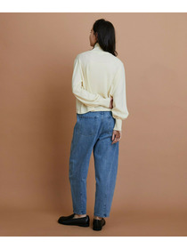 【GREEN】ウール梳毛ハイネックニット 詳細画像 ブラウン 9