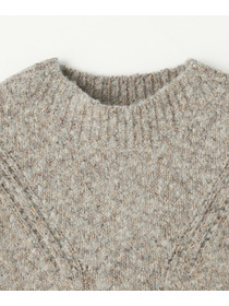 【GREEN】オーガニックコットンウールアルパカMIXニットベスト 詳細画像 ライトグレー 12