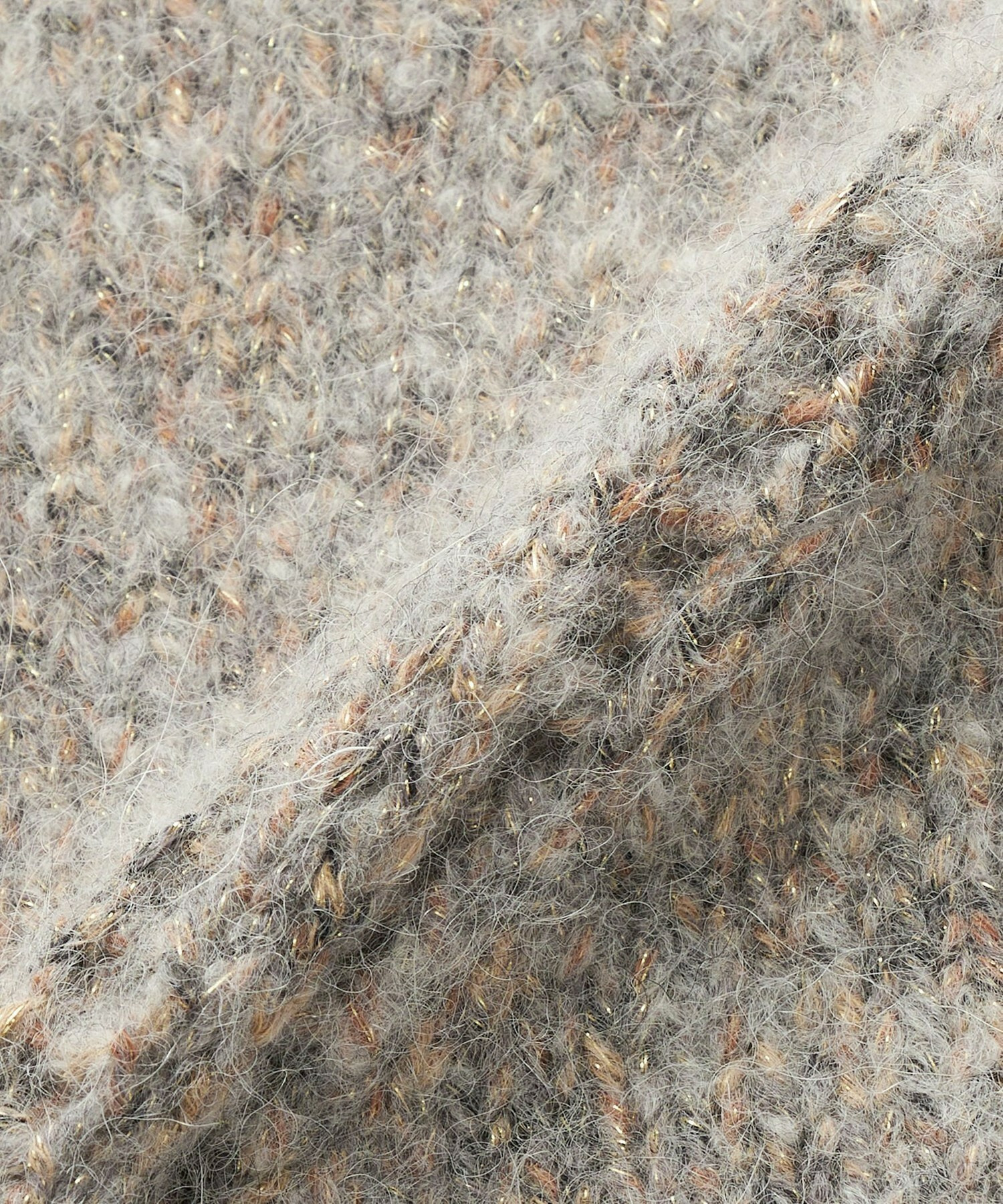 【GREEN】オーガニックコットンウールアルパカMIXニットベスト 詳細画像 ライトグレー 15