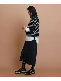 【L'EQUIPE】コットンボーダープルオーバー 詳細画像 レッド系その他 2