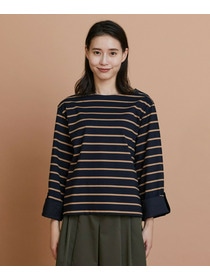 【L'EQUIPE】コットンボーダープルオーバー 詳細画像 レッド系その他 23