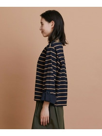 【L'EQUIPE】コットンボーダープルオーバー 詳細画像 レッド系その他 24