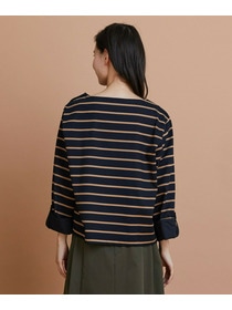 【L'EQUIPE】コットンボーダープルオーバー 詳細画像 レッド系その他 25