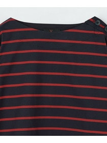 【L'EQUIPE】コットンボーダープルオーバー 詳細画像 レッド系その他 28