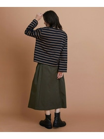 【L'EQUIPE】コットンボーダープルオーバー 詳細画像 レッド系その他 8