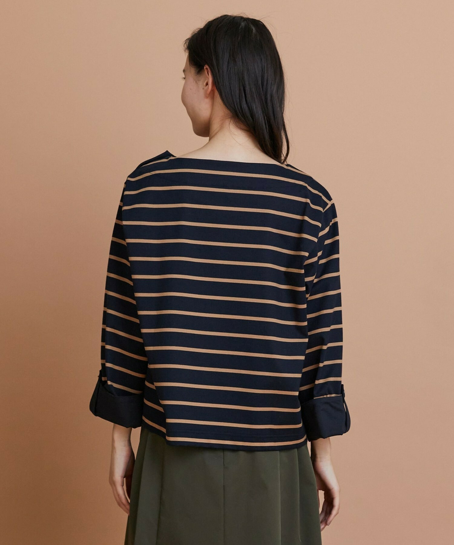 【L'EQUIPE】コットンボーダープルオーバー 詳細画像 レッド系その他 25