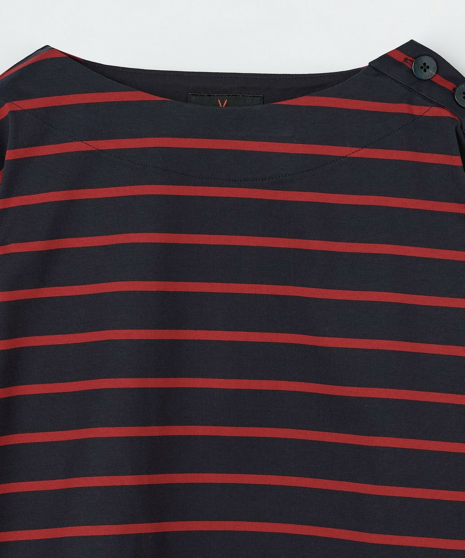 【L'EQUIPE】コットンボーダープルオーバー 詳細画像 レッド系その他 28