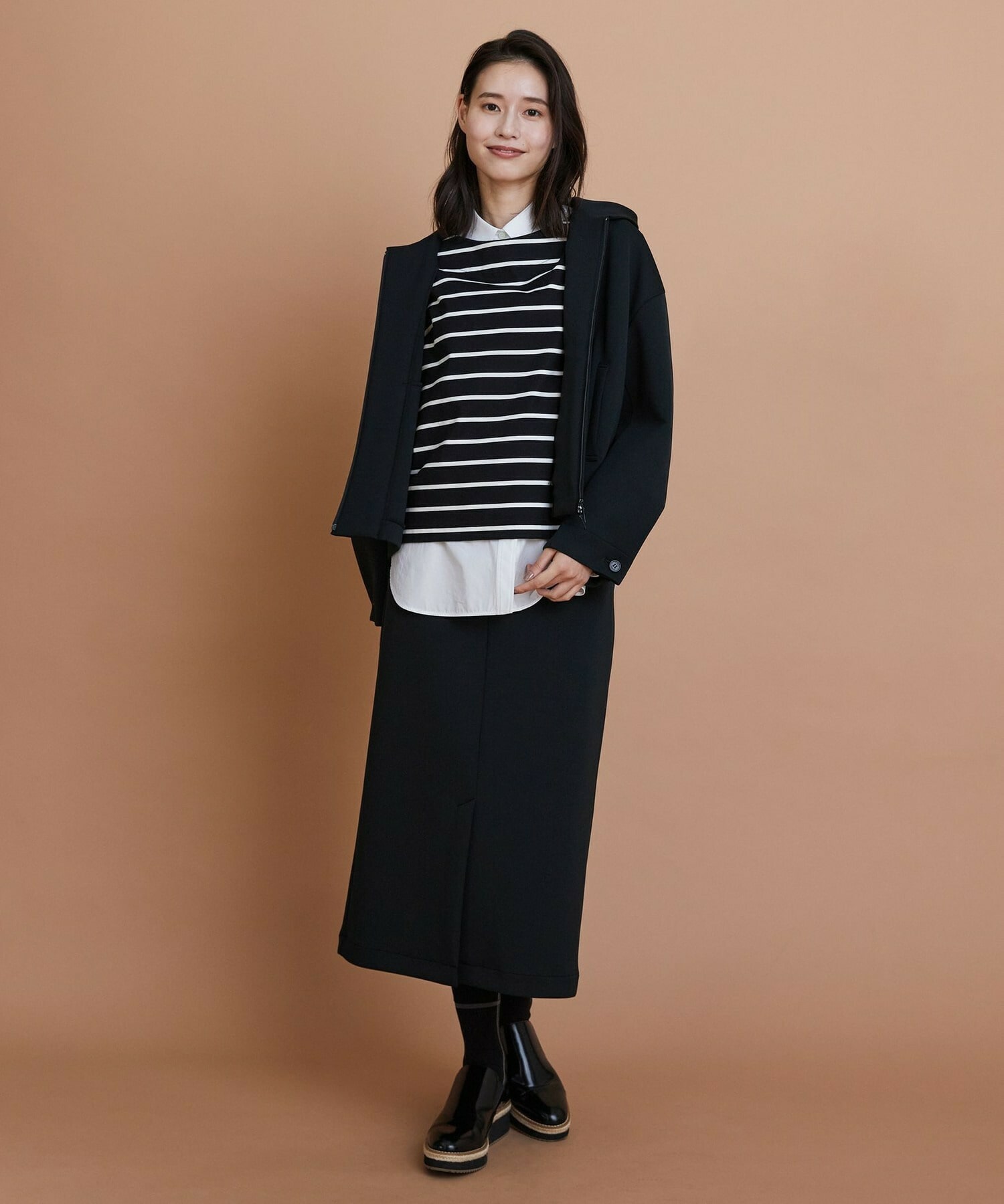 【L'EQUIPE】コットンボーダープルオーバー 詳細画像 レッド系その他 4