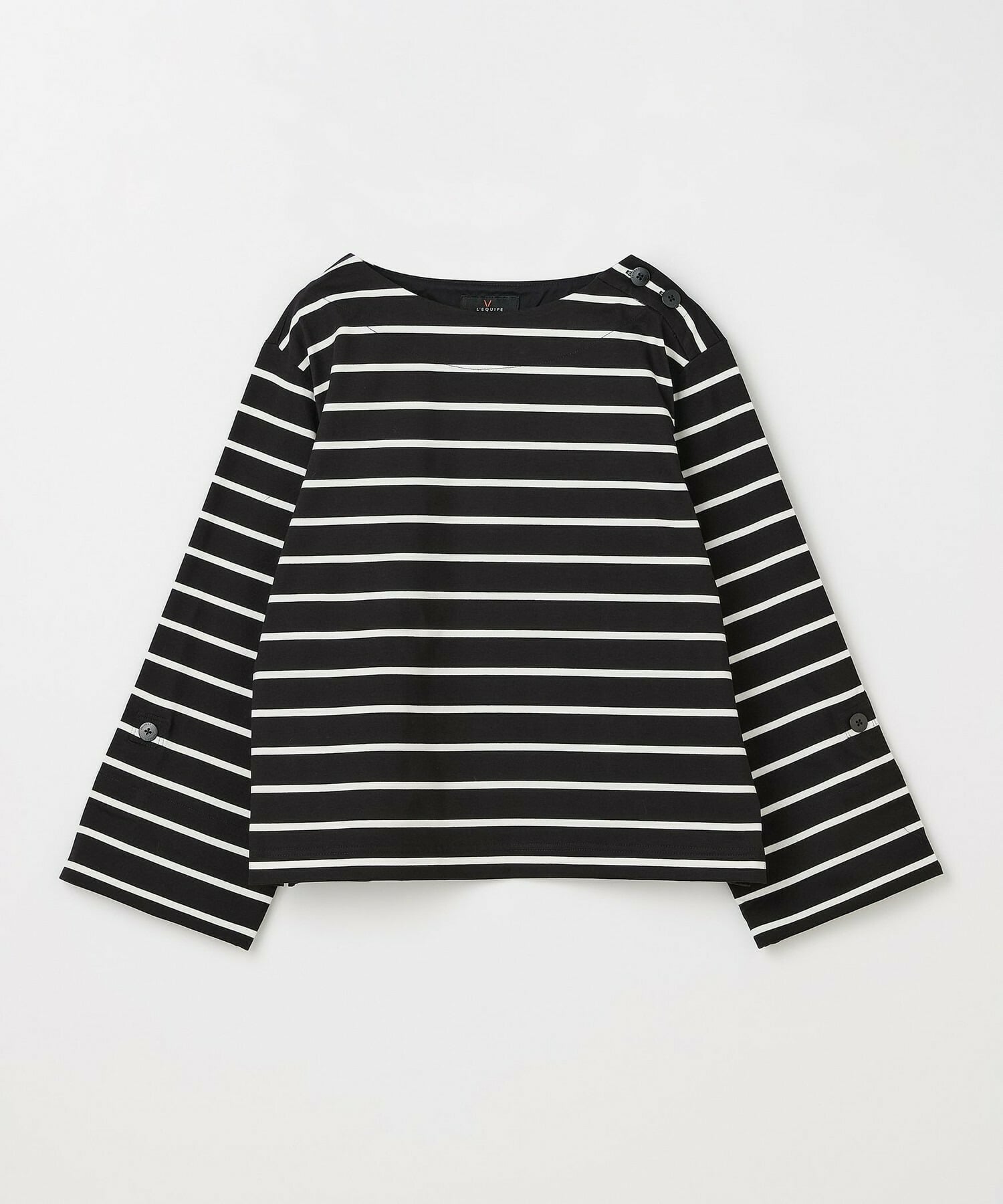 【L'EQUIPE】コットンボーダープルオーバー 詳細画像 レッド系その他 5