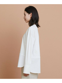 【L'EQUIPE】60/1スムース天竺コンビプルオーバー 詳細画像 ブルー系その他 17