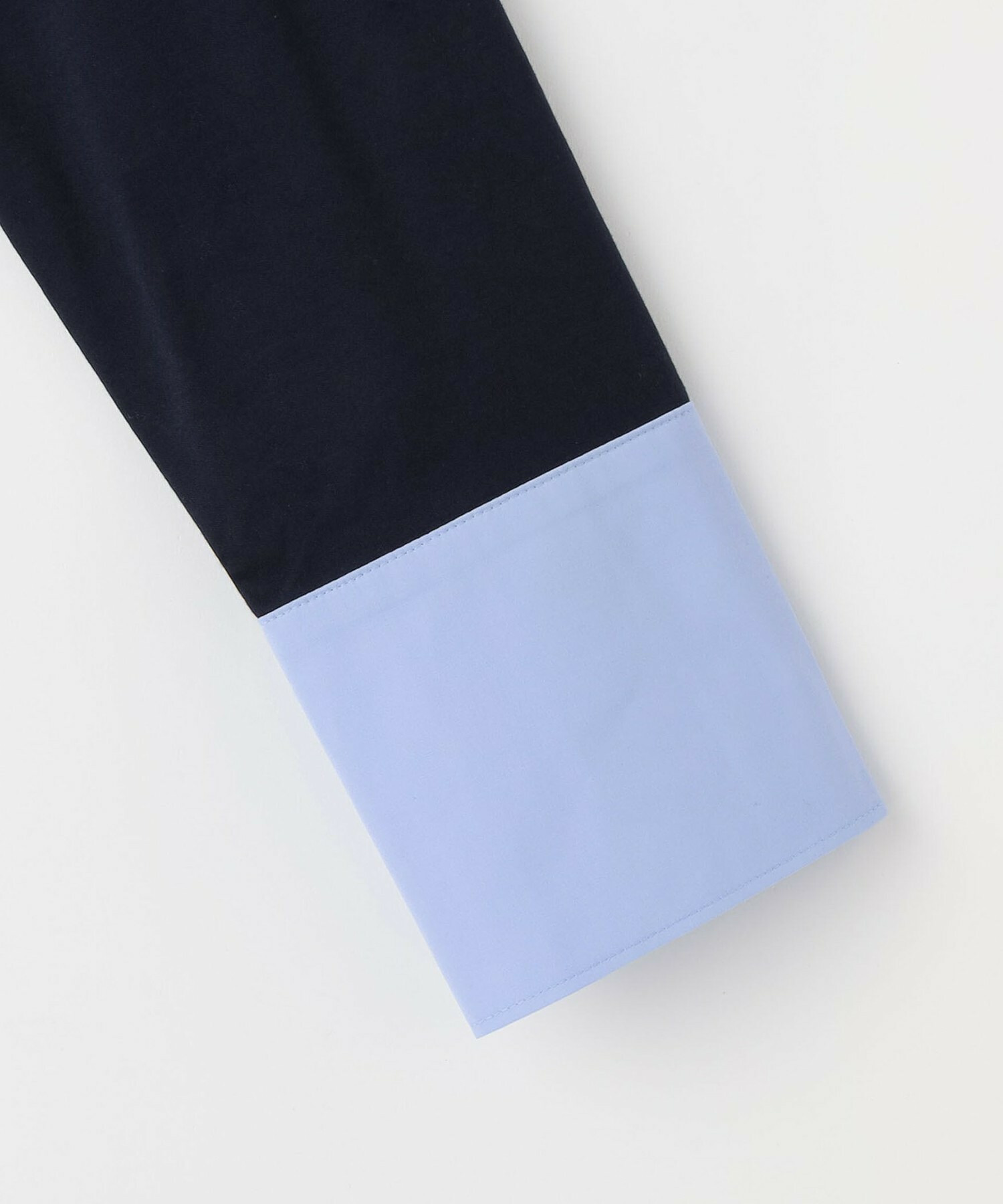 【L'EQUIPE】60/1スムース天竺コンビプルオーバー 詳細画像 ブルー系その他 22