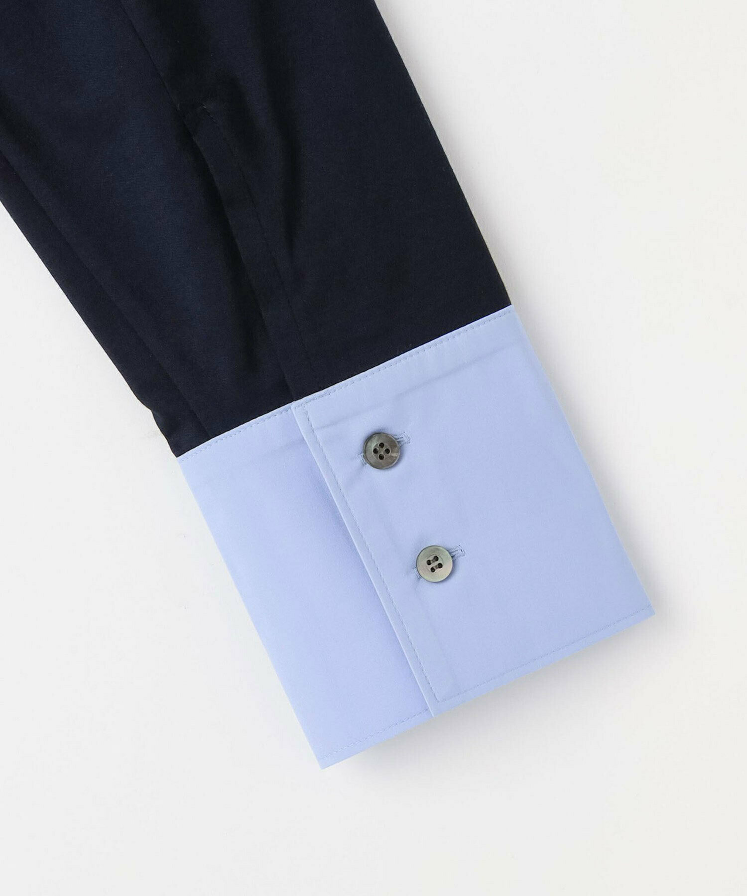 【L'EQUIPE】60/1スムース天竺コンビプルオーバー 詳細画像 ブルー系その他 23