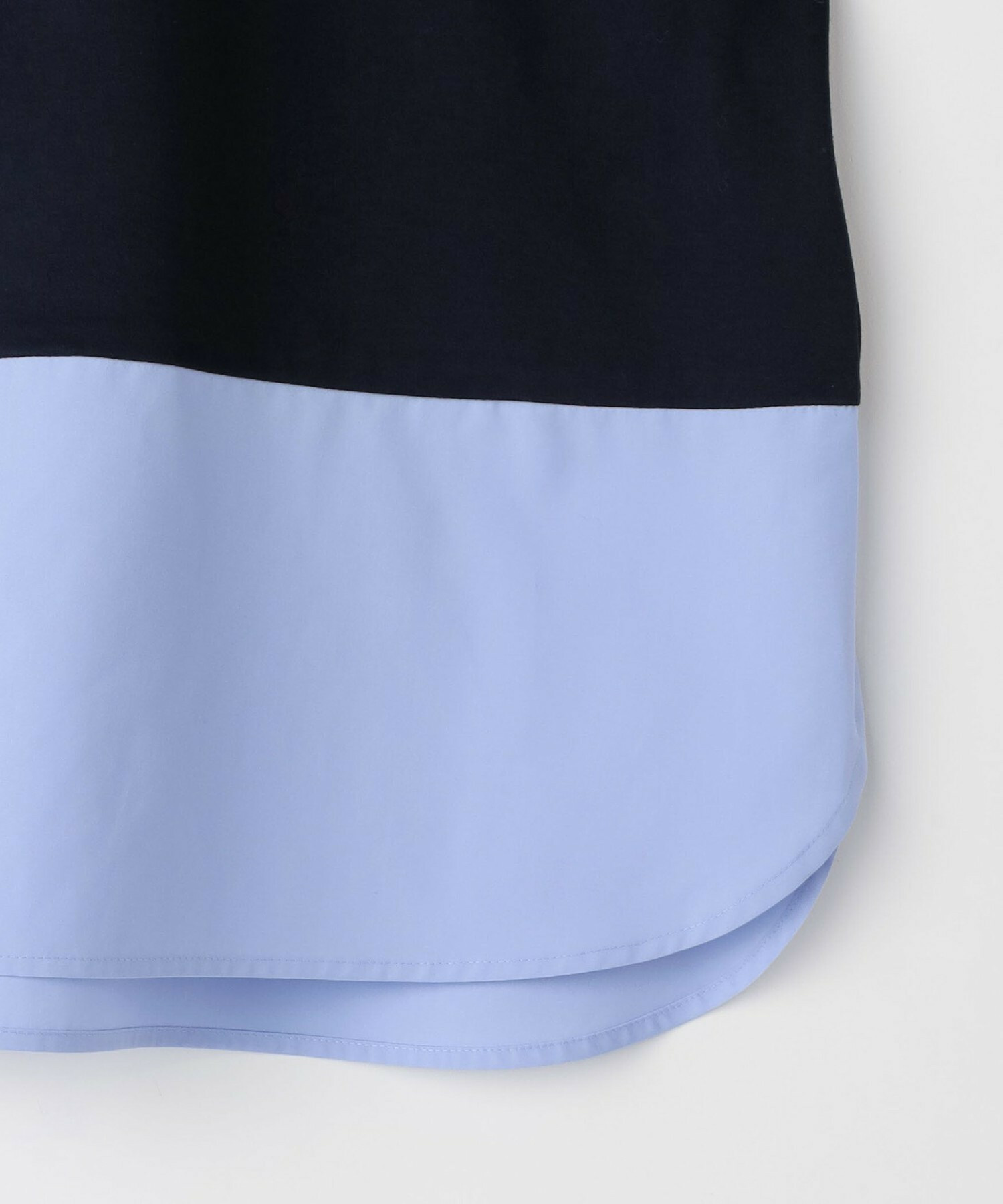 【L'EQUIPE】60/1スムース天竺コンビプルオーバー 詳細画像 ブルー系その他 24