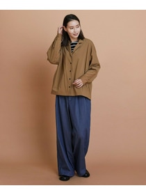 【L'EQUIPE】ハイカウントジャージジャケット 詳細画像 ブラック 2