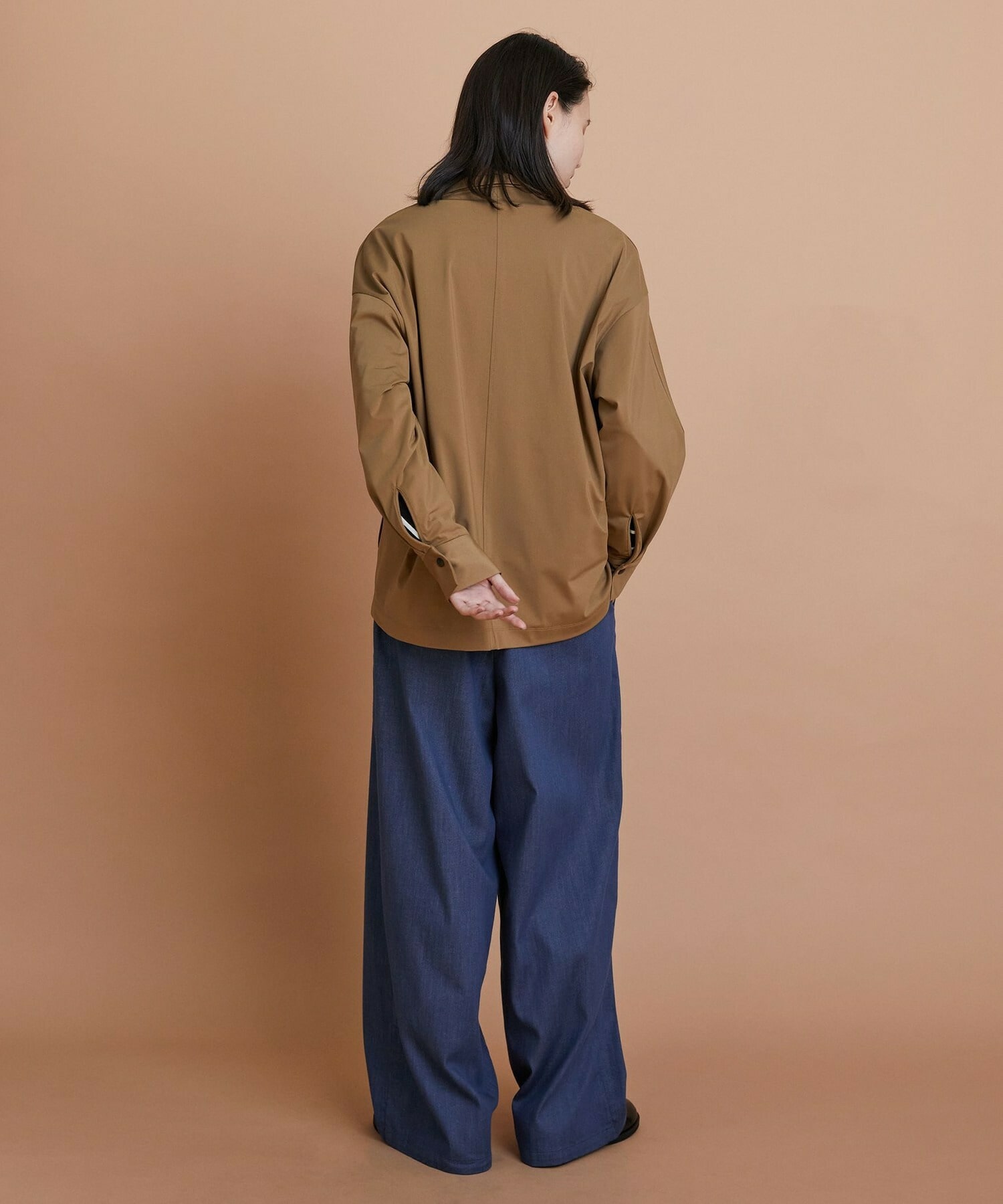 【L'EQUIPE】ハイカウントジャージジャケット 詳細画像 ブラック 5