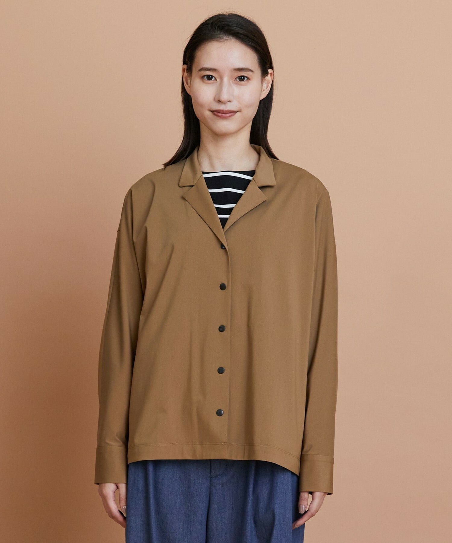 【L'EQUIPE】ハイカウントジャージジャケット 詳細画像 ブラック 6