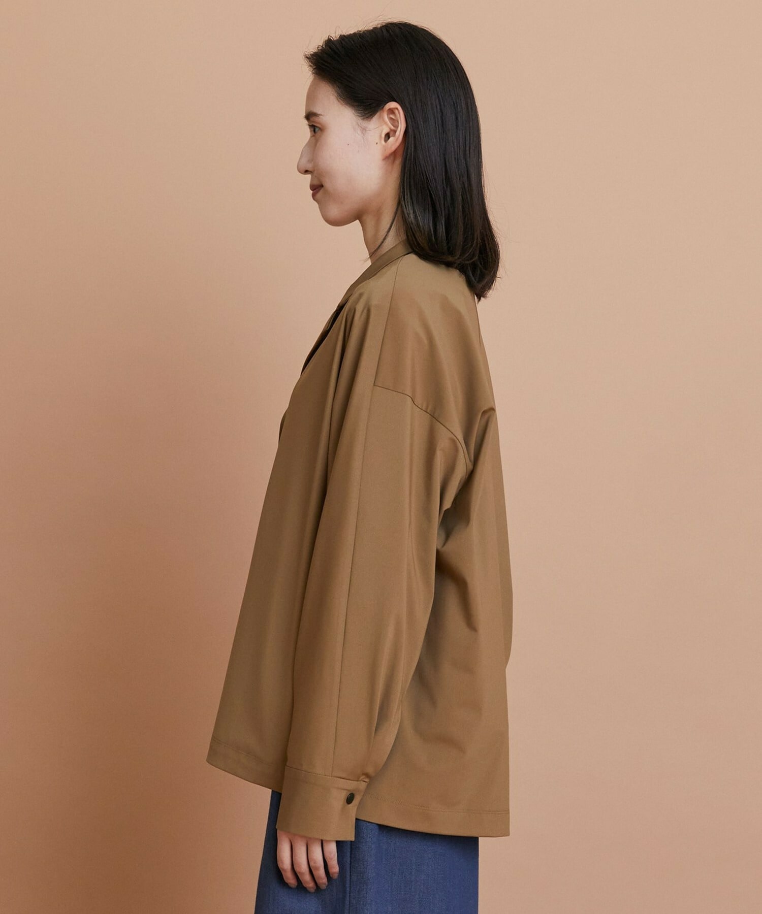 【L'EQUIPE】ハイカウントジャージジャケット 詳細画像 ブラック 7