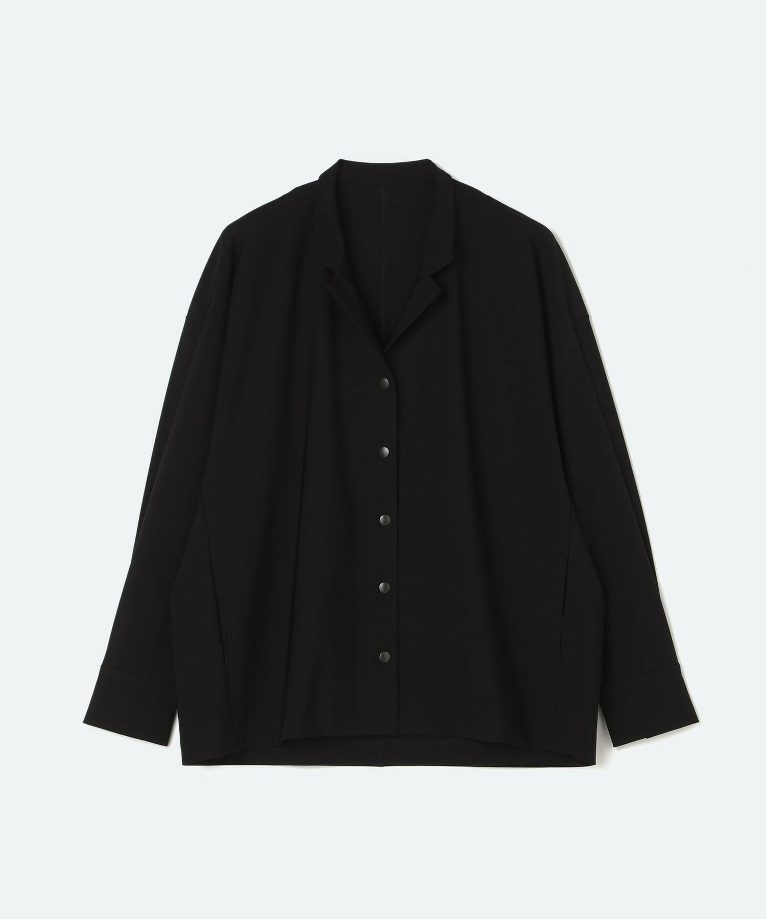 【L'EQUIPE】ハイカウントジャージジャケット 詳細画像 ブラック 1